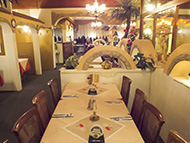 Griechisches Restaurant Meteora, Räume